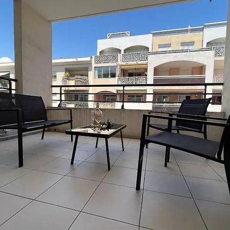 Le Stella Marine Airco Garage For 2 By Sunset * Juan-les-Pins